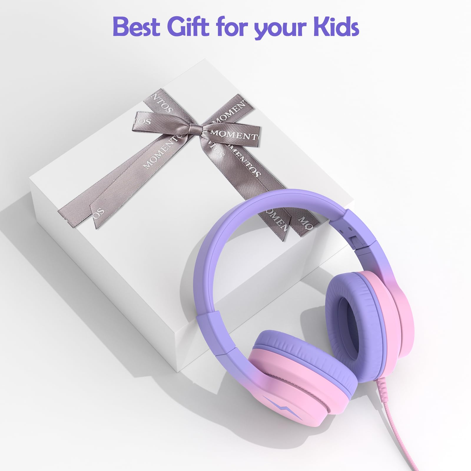 Foto 7 | Auriculares Candy Bila Kids Con Cable Y Micrófono 85/94 Db, Color Rojo - Venta Internacional.