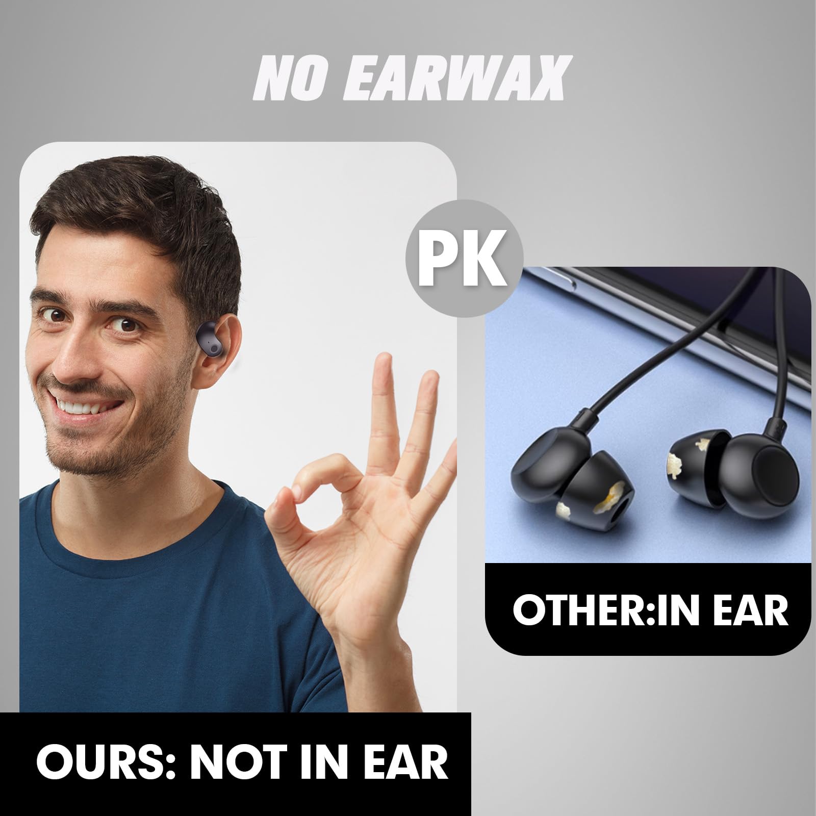 Foto 5 pulgar | Auriculares De Oído Abierto Xmenha Para Conducción De Aire Fuera De La Oreja - Venta Internacional.
