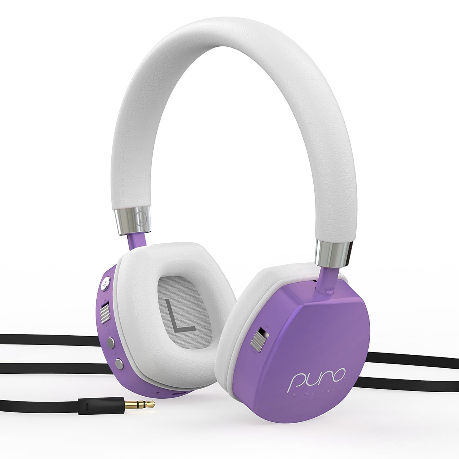 Auriculares Bluetooth Puro Sound Labs Puroquiet Plus Morados - Venta Internacional.