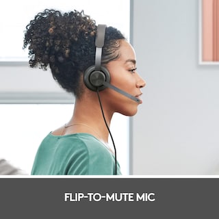 Foto 5 | Auriculares Intraurales Logitech Zone 750 Con Cable Y Micrófono Con Cancelación De Ruido - Venta Internacional.