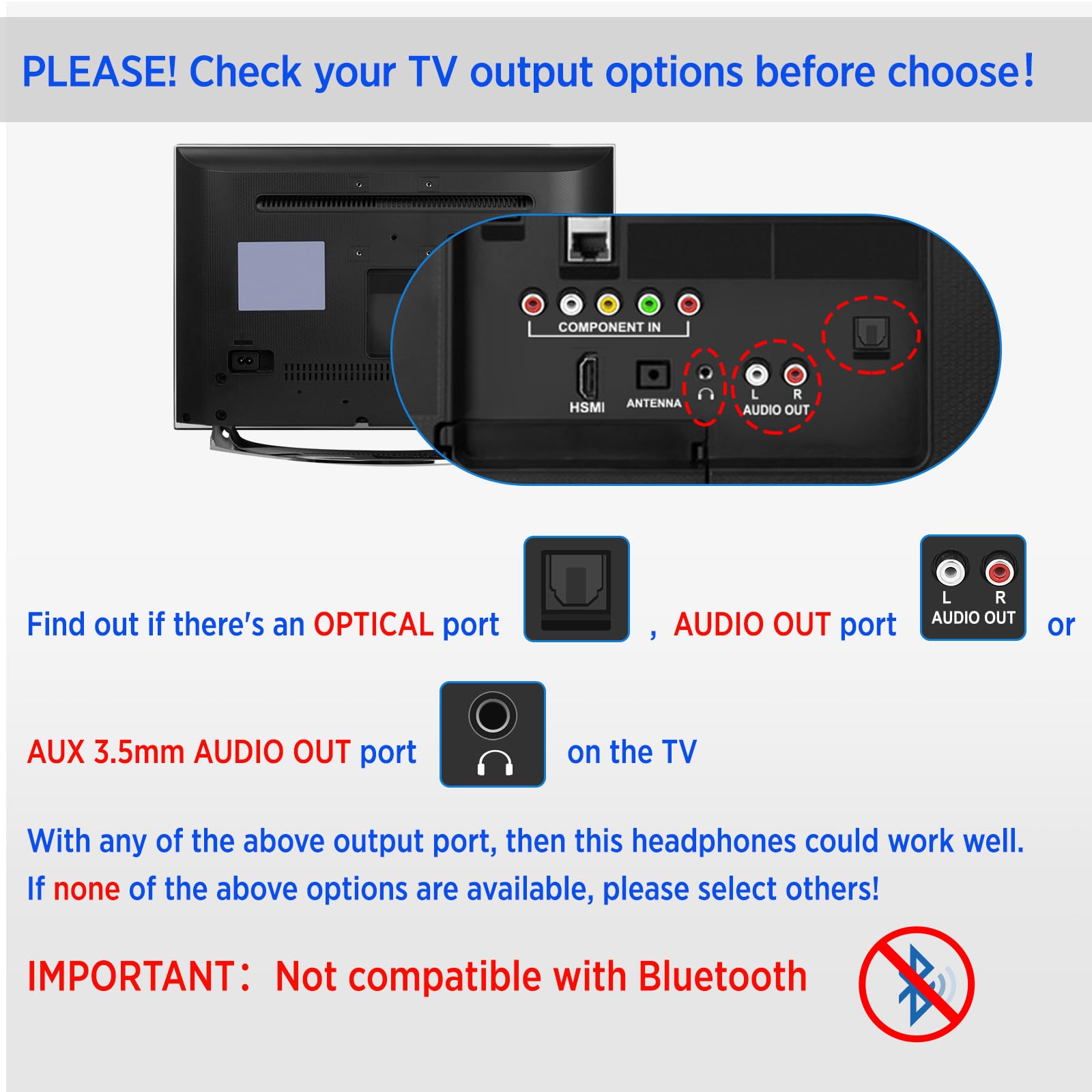 Foto 7 pulgar | Auriculares Inalámbricos Wallarge Para Tv Con Transmisor Rf De 5.8 Ghz - Venta Internacional.