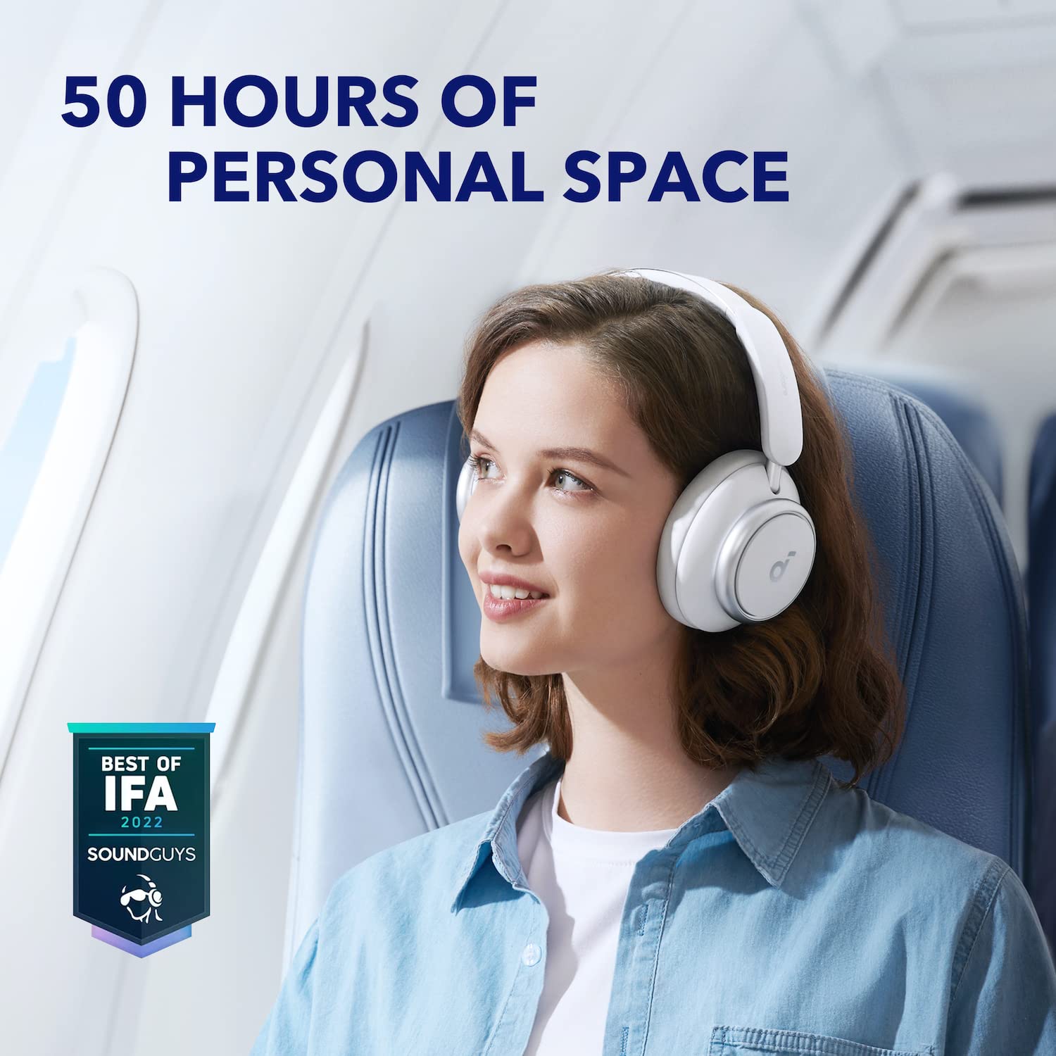 Foto 2 | Auriculares Soundcore Space Q45 Bluetooth 5.3 Con Cancelación De Ruido - Venta Internacional.