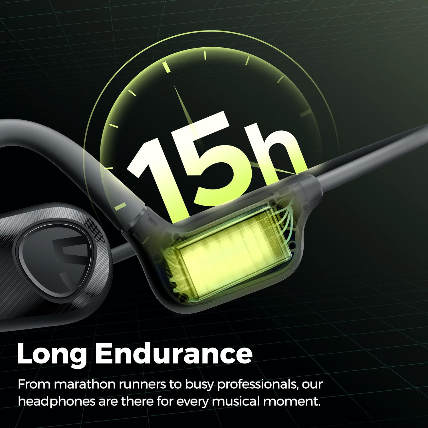 Foto 6 pulgar | Auriculares Bluetooth Soundpeats Runfree Lite2 Open Ear - Venta Internacional.