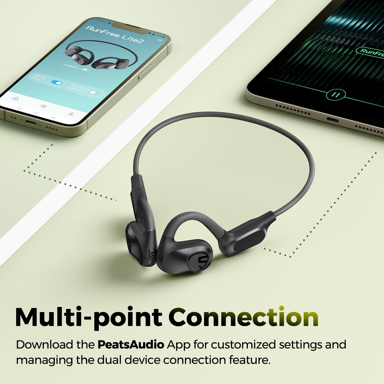 Foto 7 pulgar | Auriculares Bluetooth Soundpeats Runfree Lite2 Open Ear - Venta Internacional.