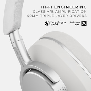 Foto 3 | Auriculares Cambridge Audio Melomania P100 Bluetooth Blancos - Venta Internacional