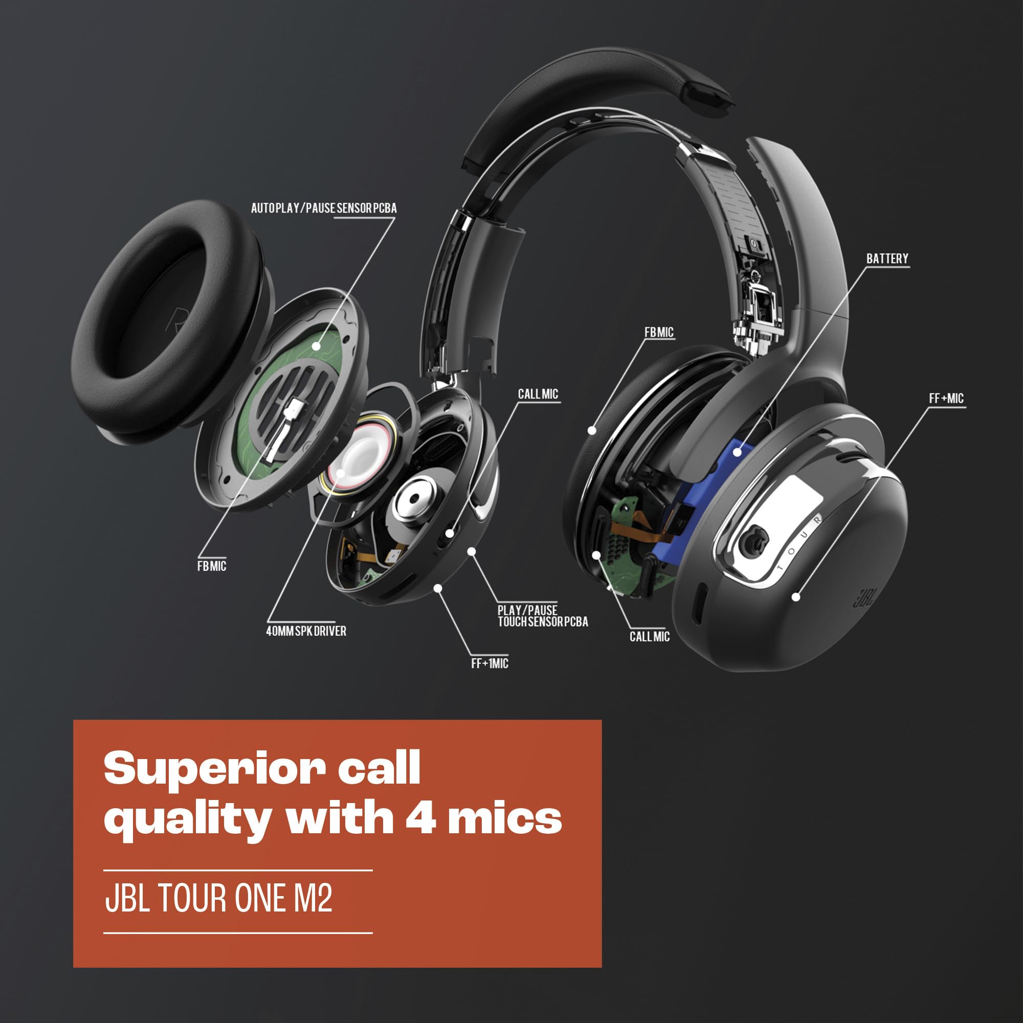 Foto 7 pulgar | Auriculares Inalámbricos JBL Tour One M2 - Venta Internacional