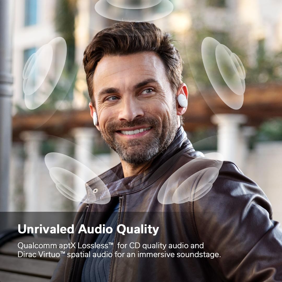 Foto 8 pulgar | Auriculares True Wireless Denon Perl Pro con Anc Adaptativo Blancos - Venta Internacional