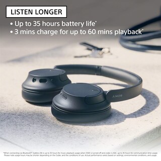 Foto 4 | Auriculares Inalámbricos Sony Wh-ch720n con Cancelación de Ruido Negro - Venta Internacional