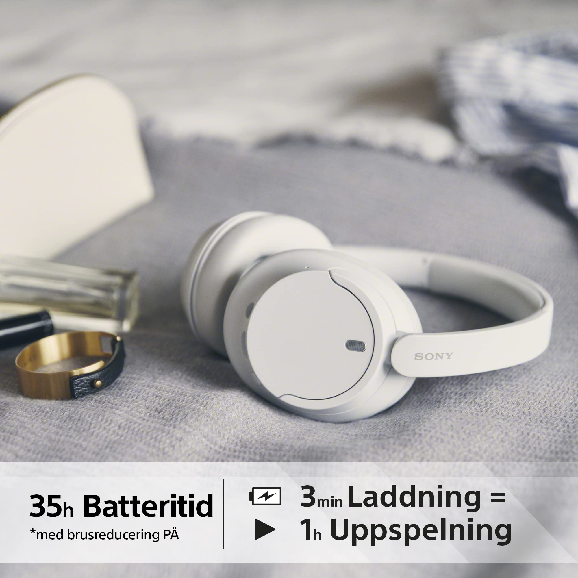 Foto 4 pulgar | Auriculares Inalámbricos Bluetooth Sony Wh-ch720nw Blancos - Venta Internacional