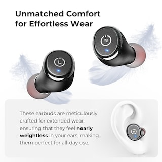 Foto 4 | Auriculares Inalámbricos Tozo T10 Bluetooth 5.3 55h Playtime Blue - Venta Internacional