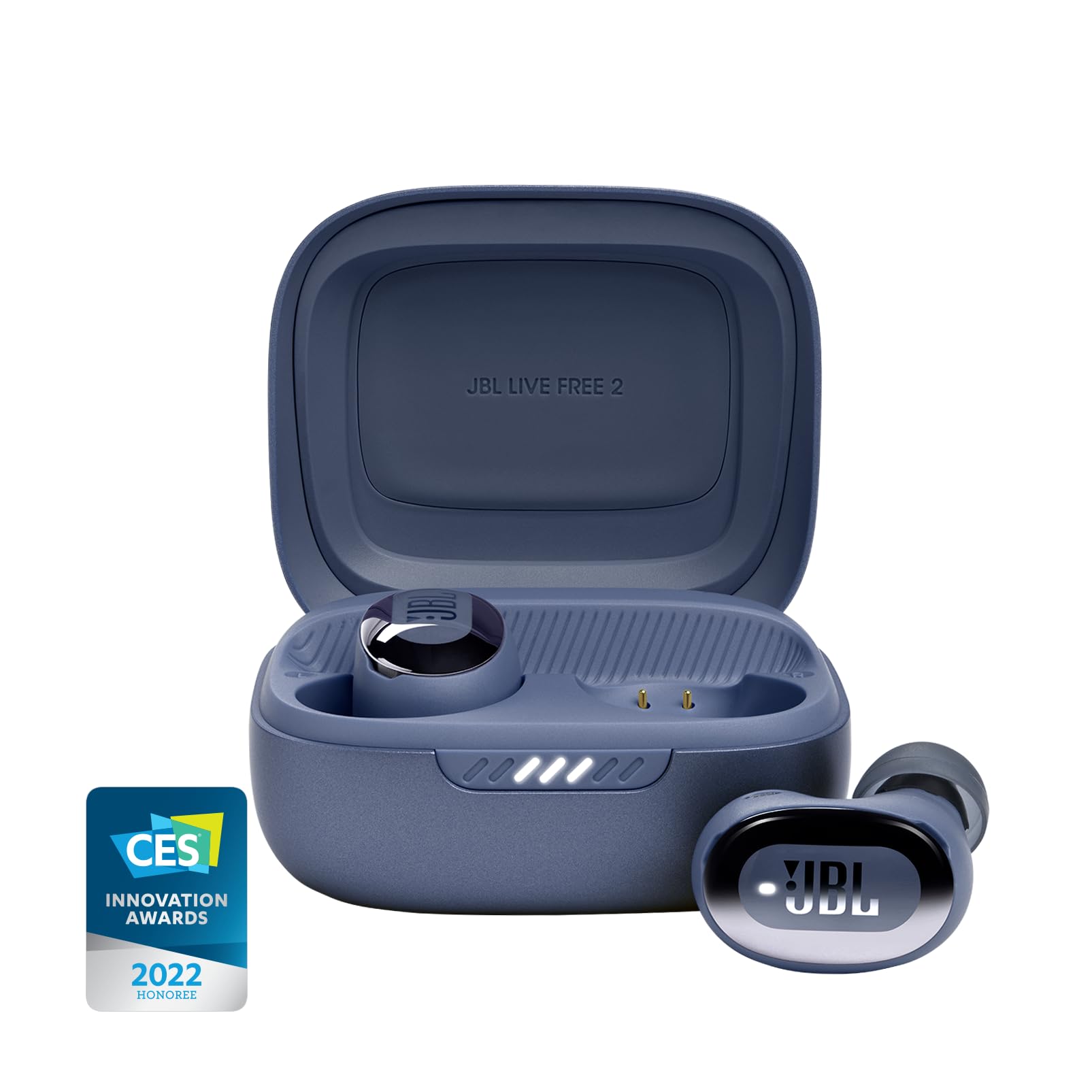 Foto 2 pulgar | Auriculares JBL Live Free 2 True Wireless Con Cancelación De Ruido Azules - Venta Internacional