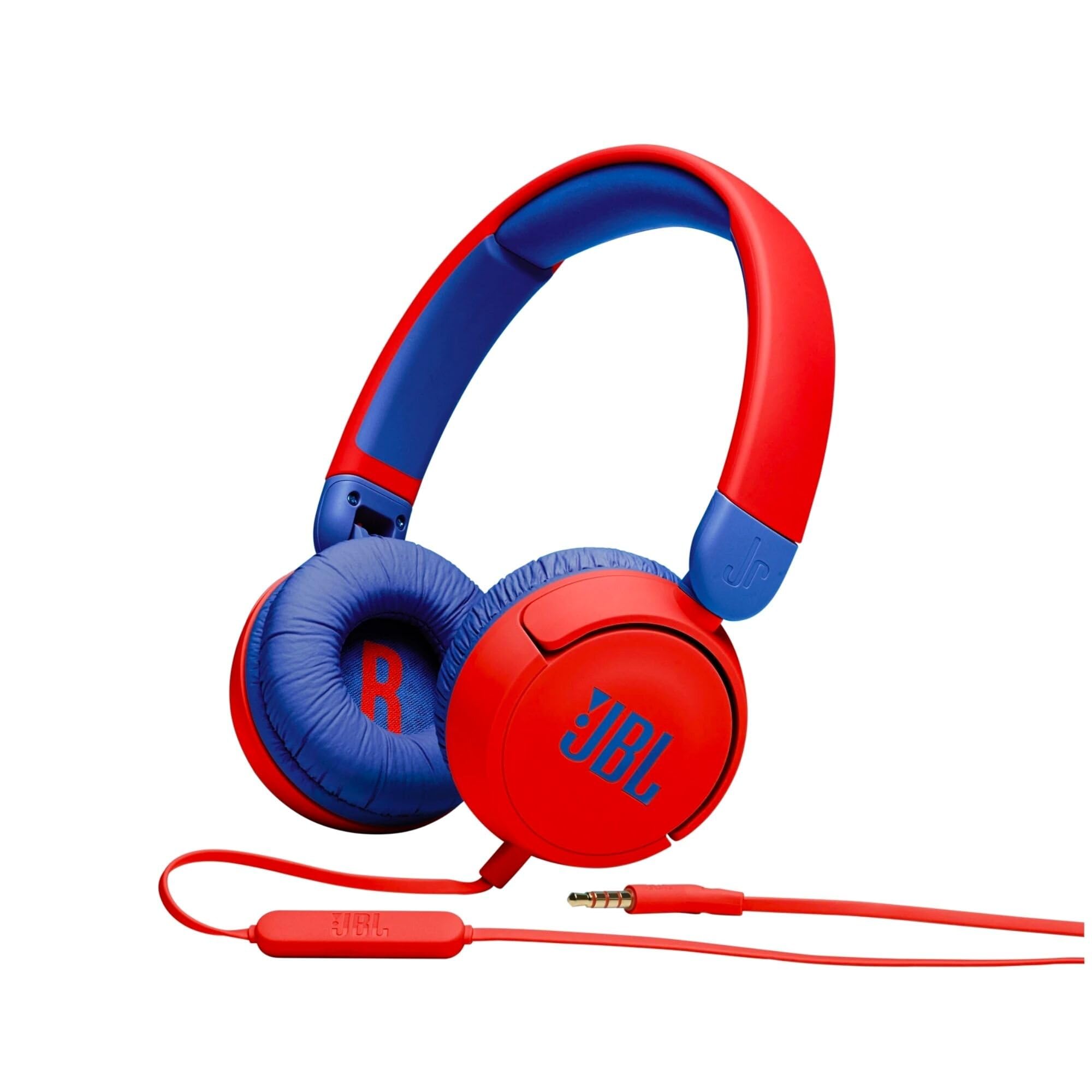 Foto 1 | Auriculares Supraaurales Jbl Jr 310 Kids Safe Sound con Micrófono Rojo y Azul - Venta Internacional