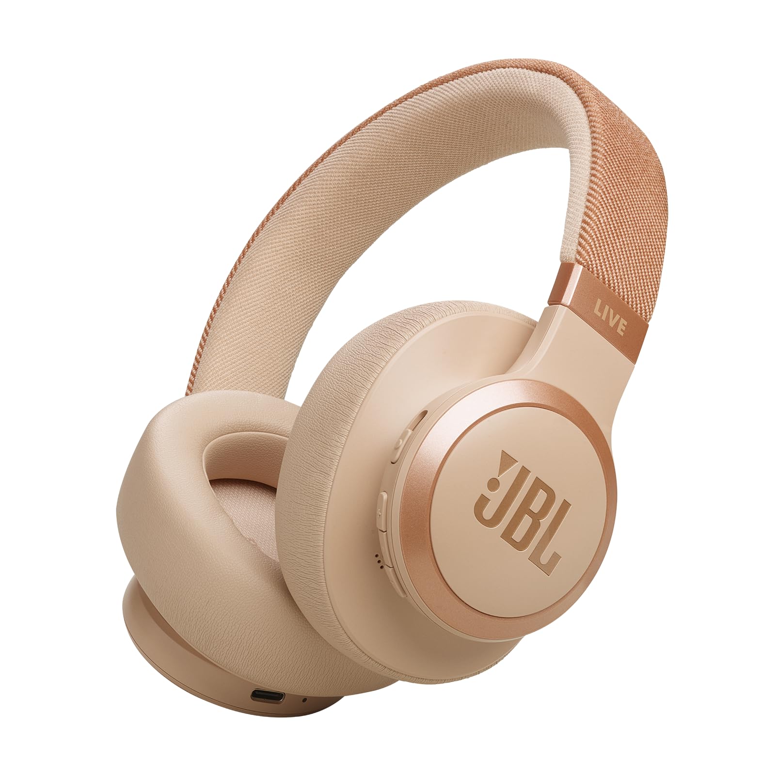 Foto 2 pulgar | Auriculares Supraaurales Inalámbricos JBL Live 770nc Sandstone - Venta Internacional