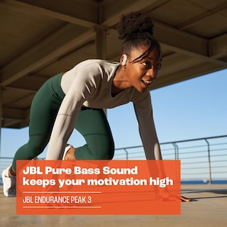 Foto 7 | Auriculares Inalámbricos JBL Endurance Peak 3 Blancos - Venta Internacional
