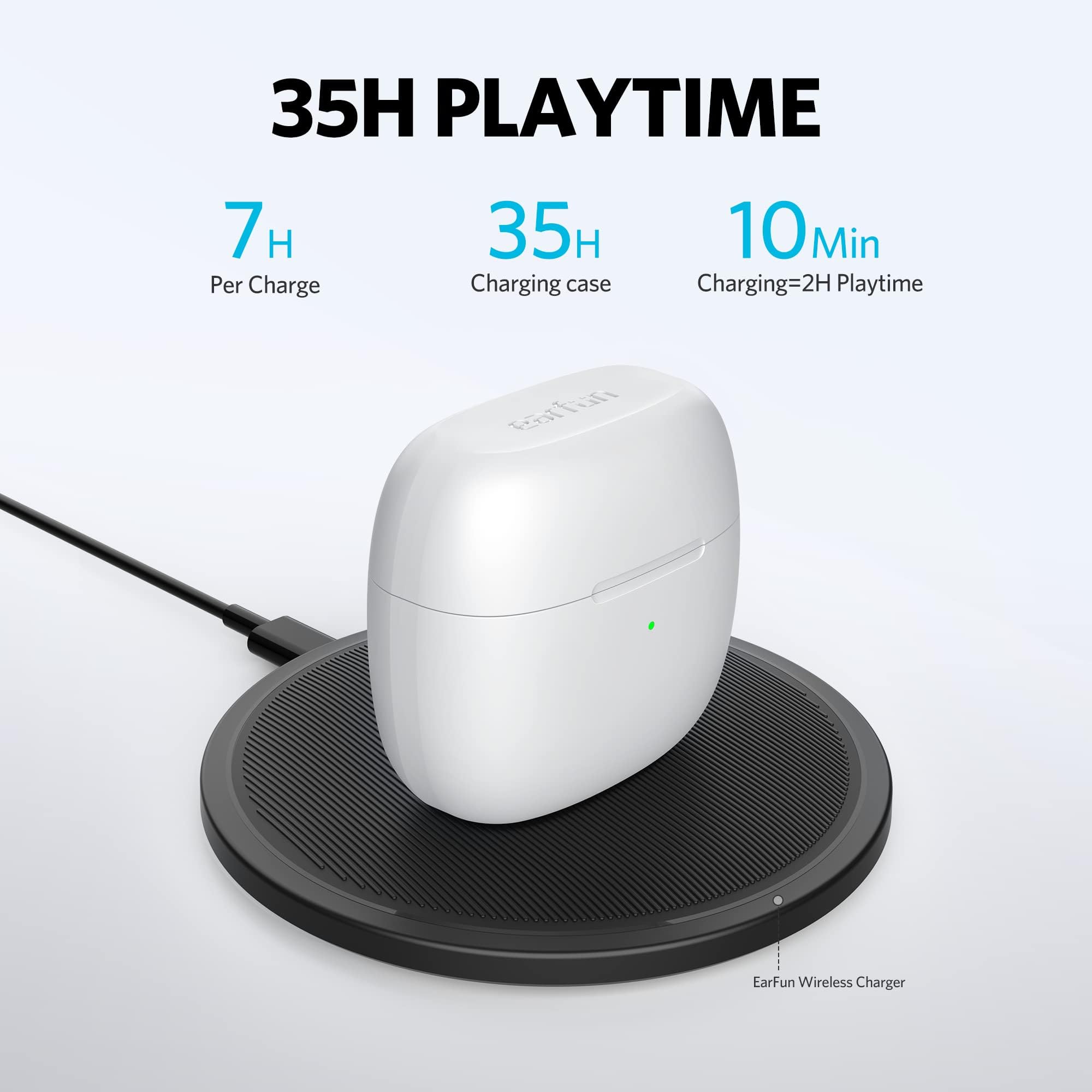 Foto 6 pulgar | Auriculares True Wireless Earfun Air Bluetooth 5.0 Blancos - Venta Internacional