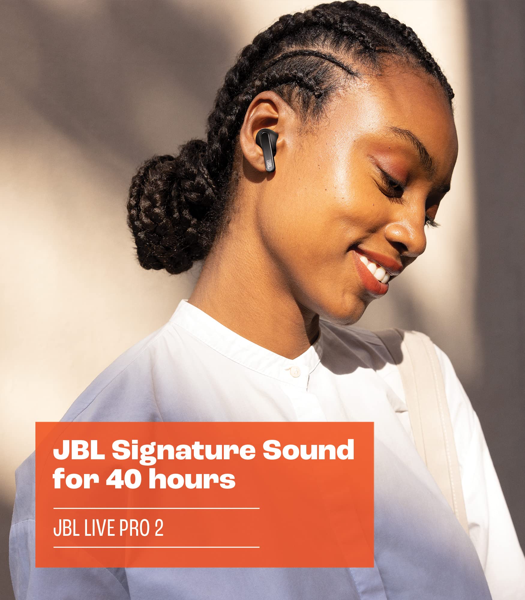 Foto 7 pulgar | Auriculares JBL Live Pro 2 True Adaptive con Cancelación de Ruido Plateados - Venta Internacional