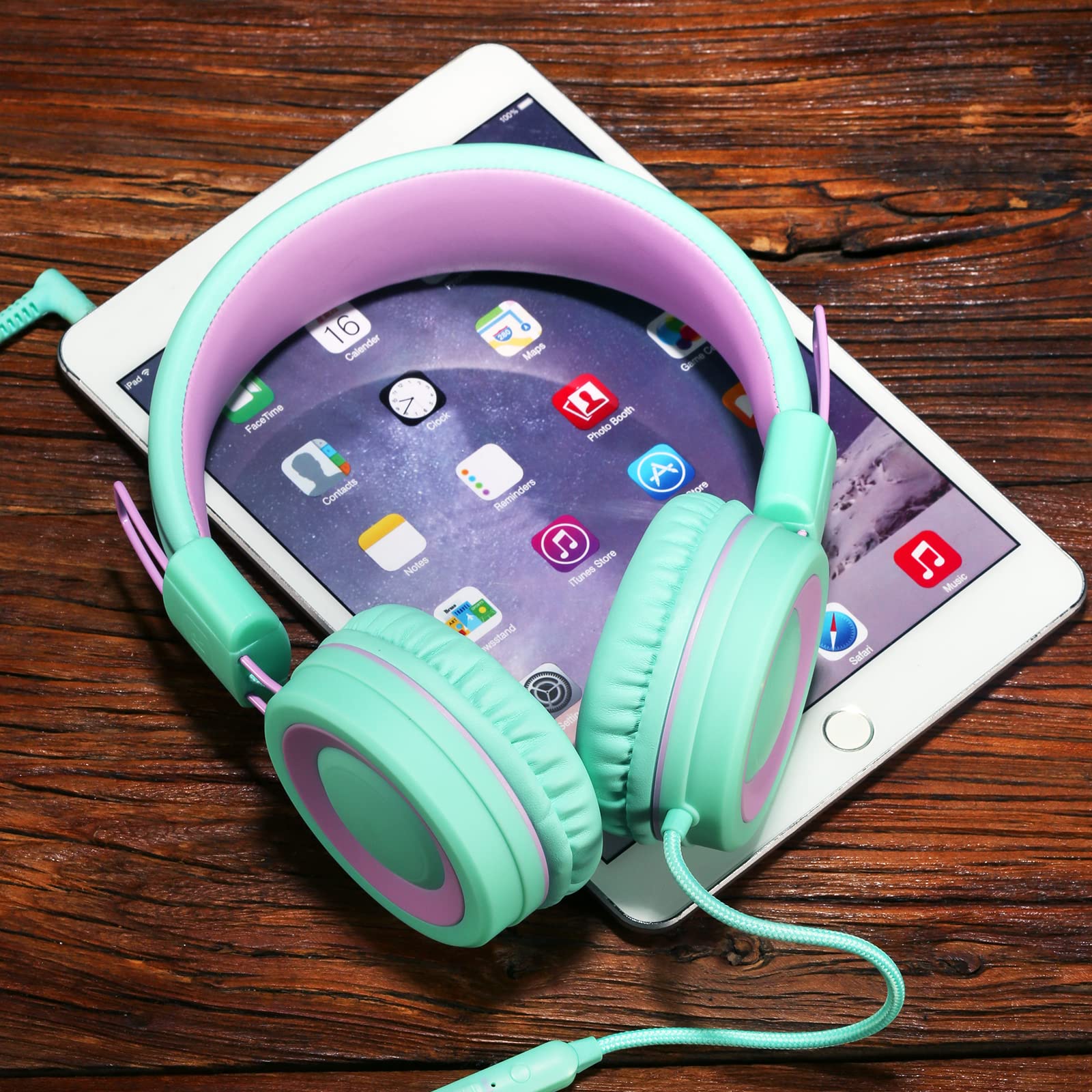 Foto 7 | Auriculares Powmee P10 Kids Con Micrófono Para Escuela/pc/teléfono - Venta Internacional.