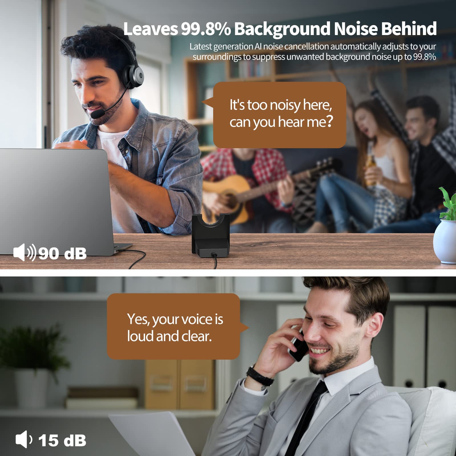 Foto 3 pulgar | Auriculares Inalámbricos Tecknet Bluetooth 5.0 - Venta Internacional