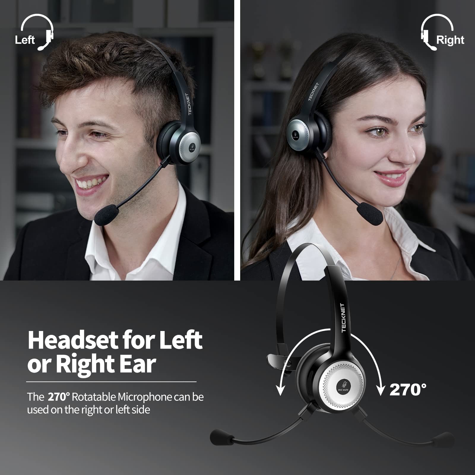 Foto 6 pulgar | Auriculares Inalámbricos Tecknet Bluetooth 5.0 - Venta Internacional