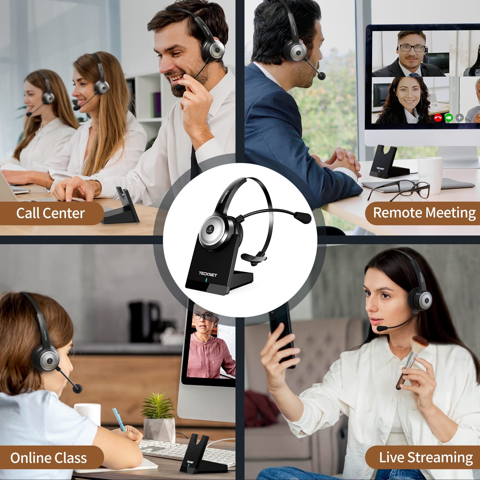 Foto 8 pulgar | Auriculares Inalámbricos Tecknet Bluetooth 5.0 - Venta Internacional