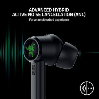 Foto 3 | Auriculares Bluetooth para Juegos Razer Hammerhead True Wireless Pro - Venta Internacional