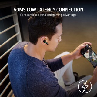Foto 4 | Auriculares Bluetooth para Juegos Razer Hammerhead True Wireless Pro - Venta Internacional