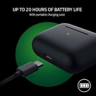 Foto 7 | Auriculares Bluetooth para Juegos Razer Hammerhead True Wireless Pro - Venta Internacional
