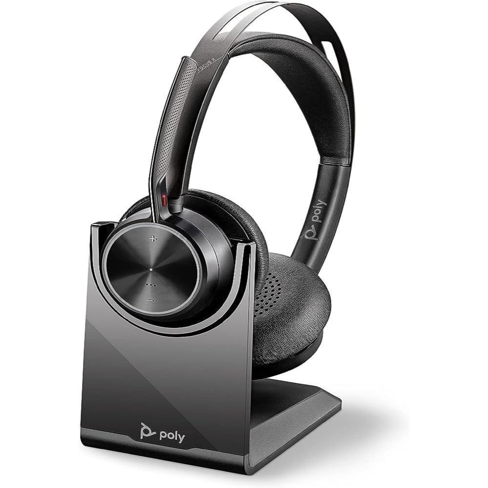 Foto 2 pulgar | Auriculares Poly Voyager Focus 2 Uc Usb-a con Soporte Bluetooth Anc - Venta Internacional