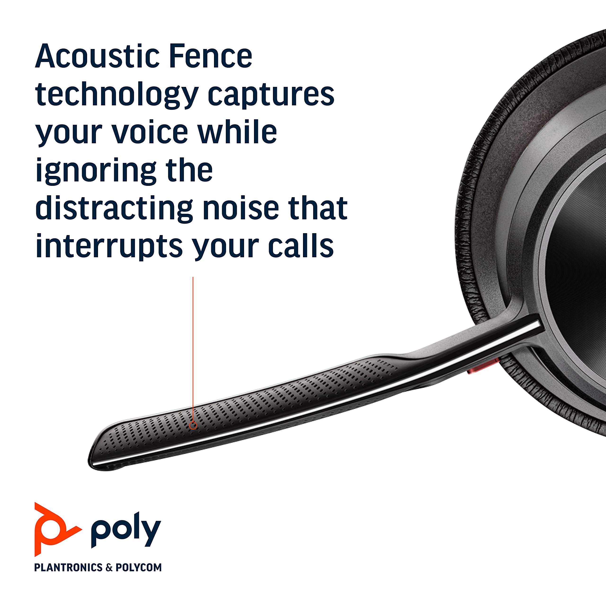 Foto 5 pulgar | Auriculares Poly Voyager Focus 2 Uc Usb-a con Soporte Bluetooth Anc - Venta Internacional