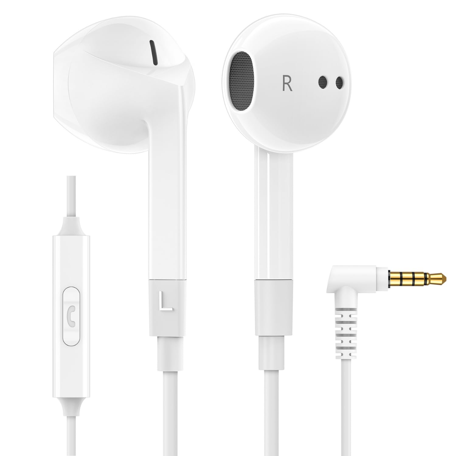 Auriculares Intraurales Ludos con Cable Ferox y Micrófono - Venta Internacional