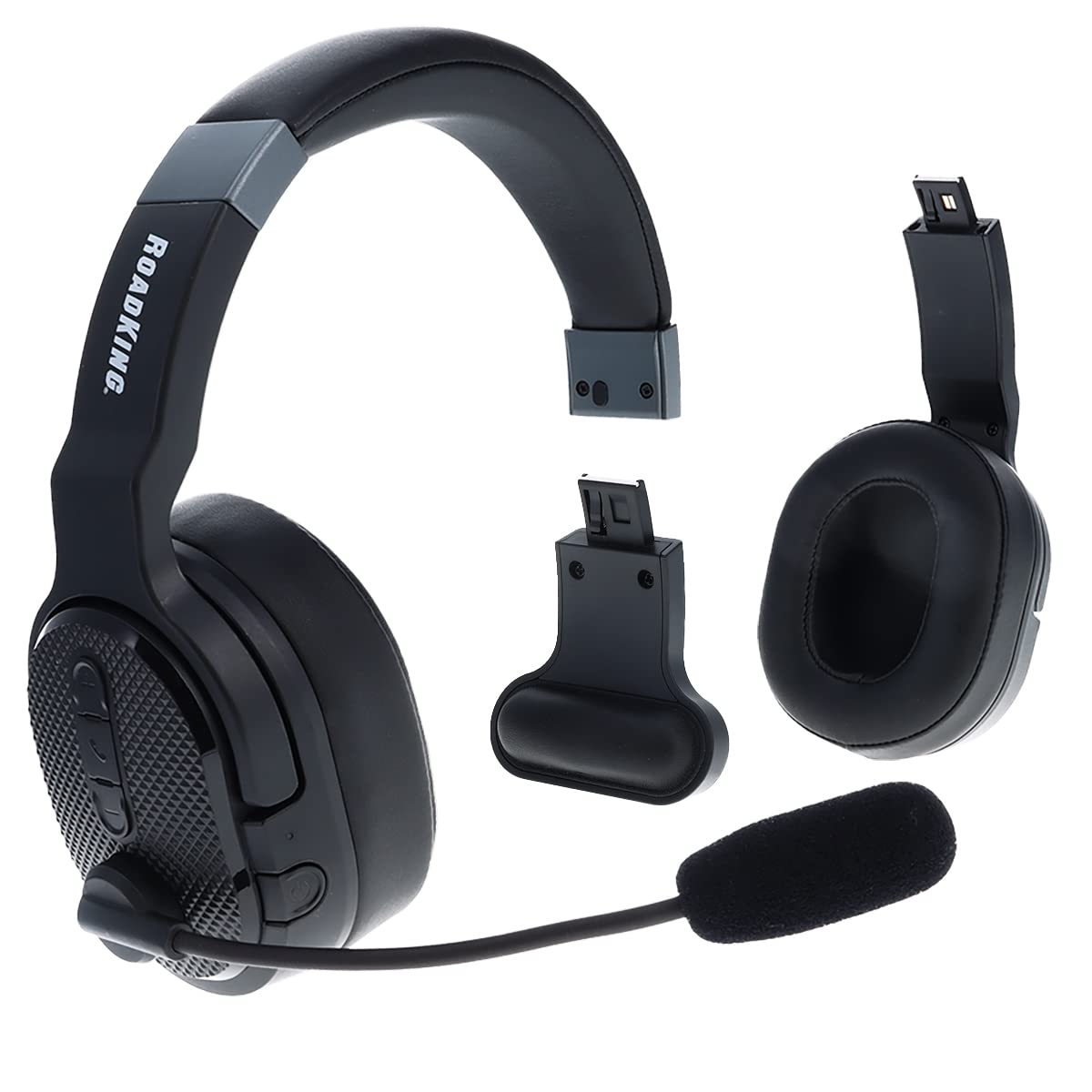 Foto 1 | Auriculares Roadking Rking4000 Truck Driver Bluetooth Black - Venta Internacional