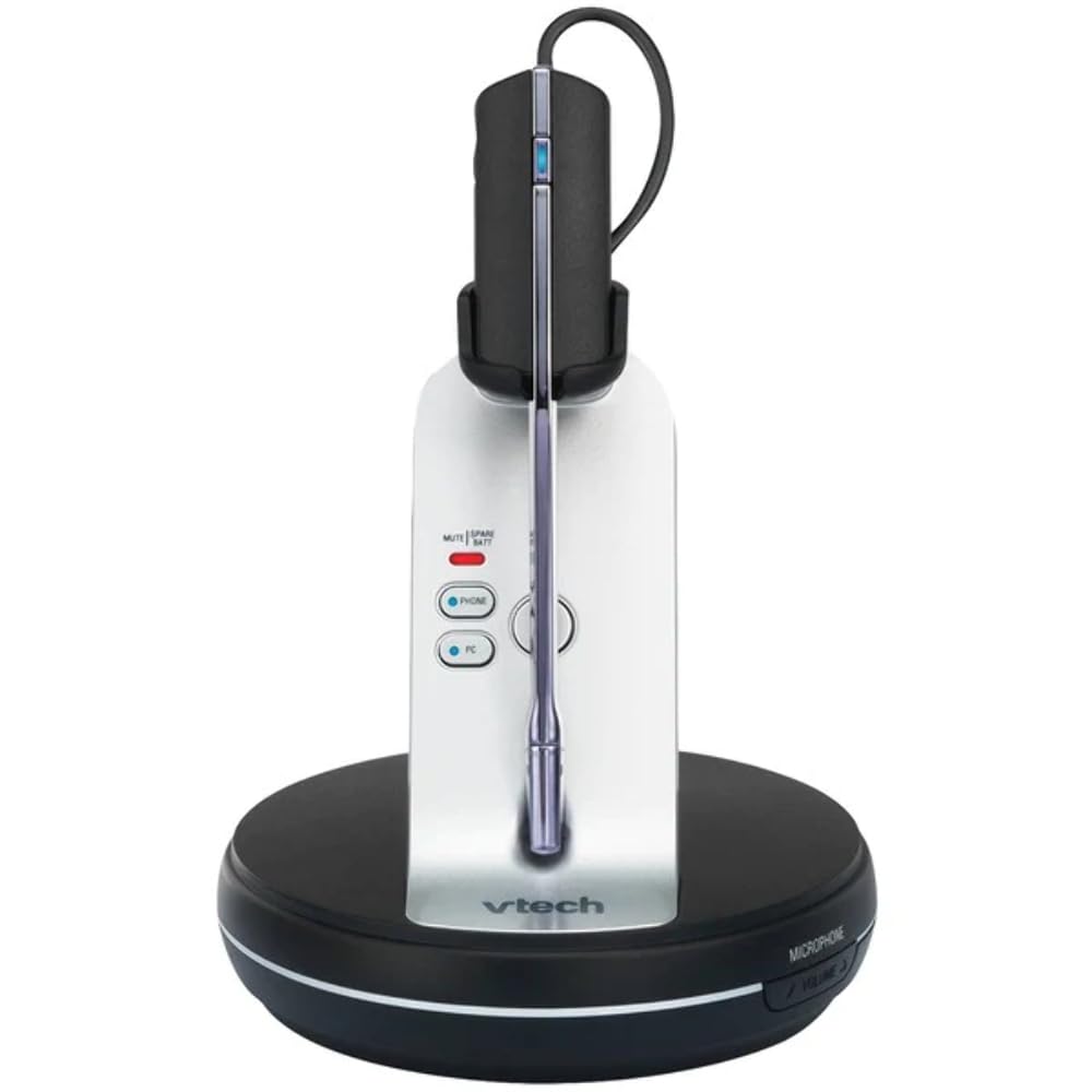 Auriculares Inalámbricos Vtech Vh6210 Convertibles Office Silver - Venta Internacional.