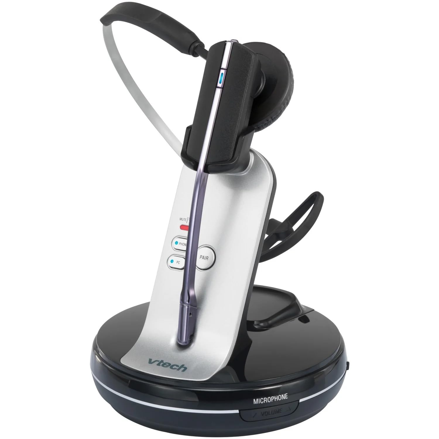 Foto 6 pulgar | Auriculares Inalámbricos Vtech Vh6210 Convertibles Office Silver - Venta Internacional.