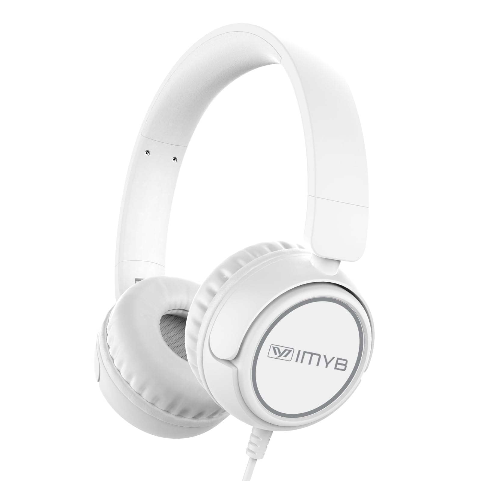 Auriculares Imyb V1 Estéreo Con Cable Plegables Para Niños, Color Blanco - Venta Internacional.