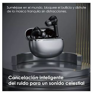 Foto 3 | Audífonos In-ear Bluetooth Inalámbricos Oem Air Serie Negro