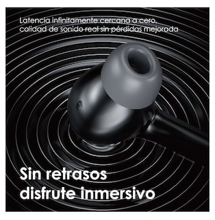 Foto 4 | Audífonos In-ear Bluetooth Inalámbricos Oem Air Serie Negro