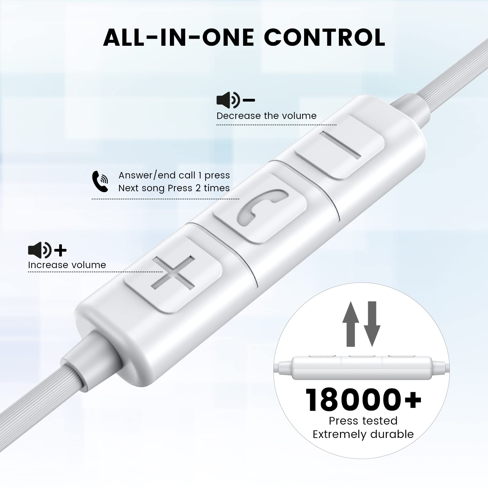 Foto 4 pulgar | Auriculares Con Cable Moswag Con Micrófono, Conector De 3,5 Mm Para Dispositivos - Venta Internacional.