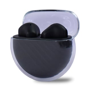 Foto 5 | 1 Hora Audífonos Aut209 Negro Auriculares In-ear Estuche Transparente