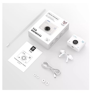Foto 5 | Audífonos Onikuma T18 In-Ear Gamer Buds Bt 5.3 Inalámbricos Blancos