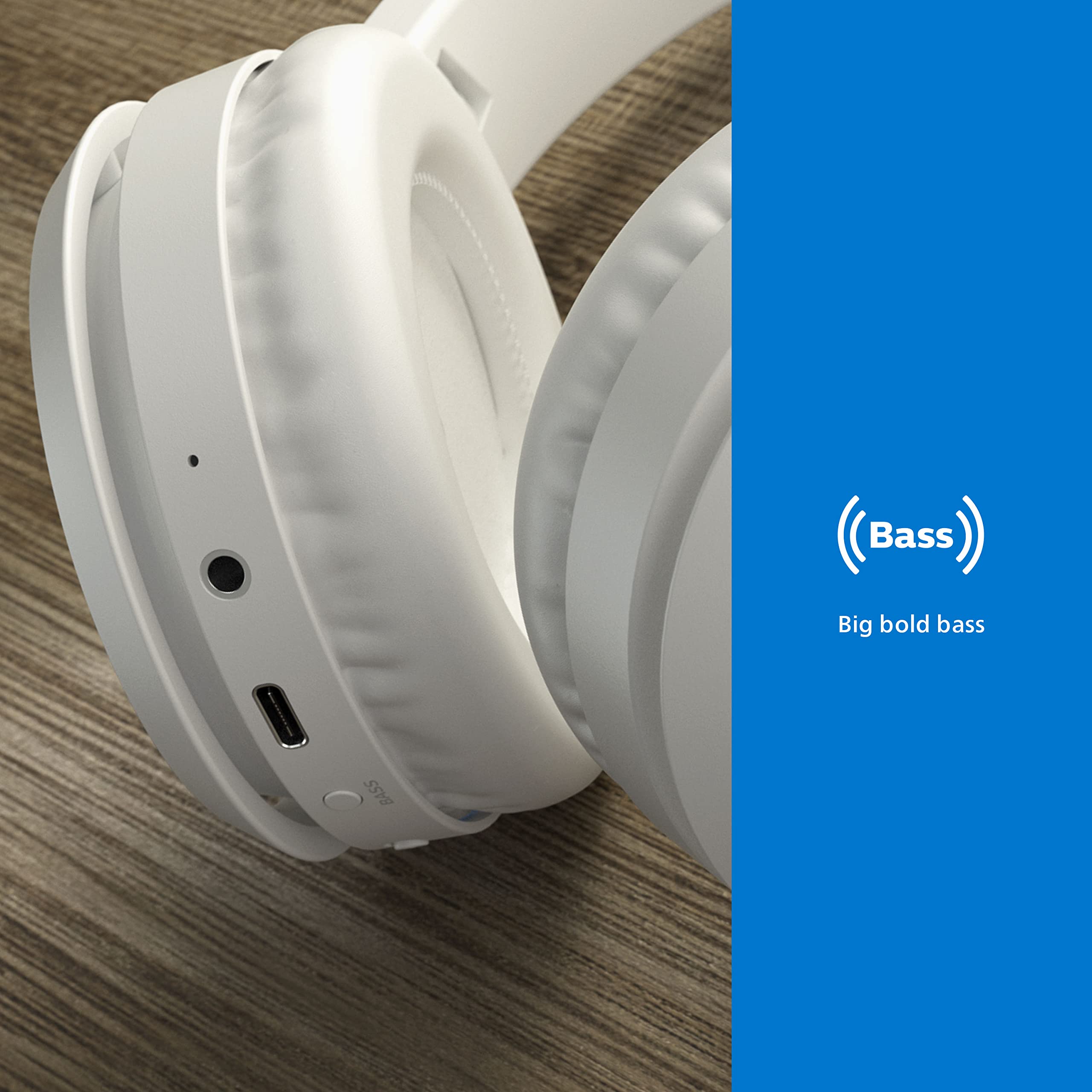 Foto 3 pulgar | Audífonos Inalámbricos Philips Blancos con Bluetooth-Venta Internacional