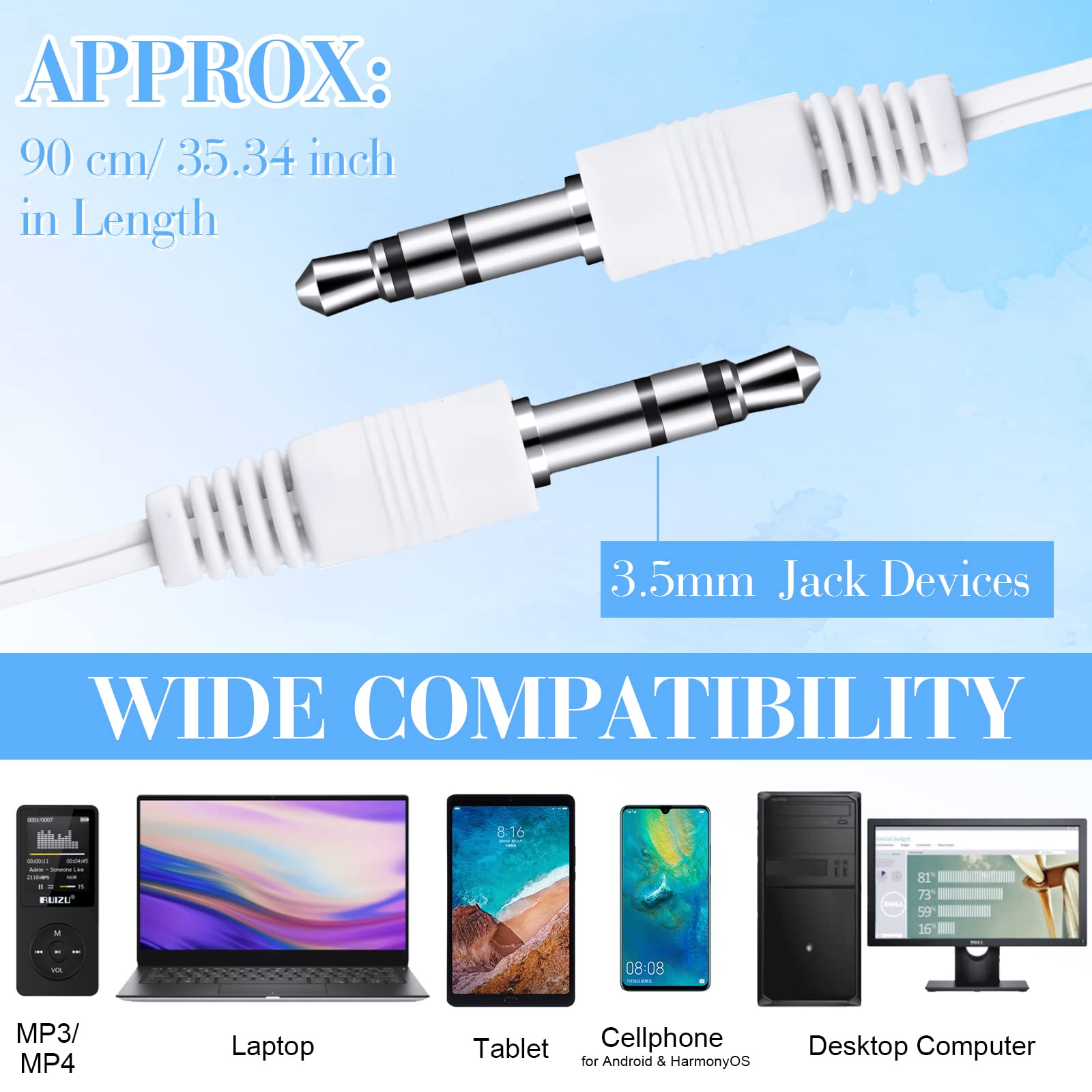 Foto 4 pulgar | Auriculares Konohan Paquete de 60 con 6 Colores Empaquetados Individualmente - Venta Internacional