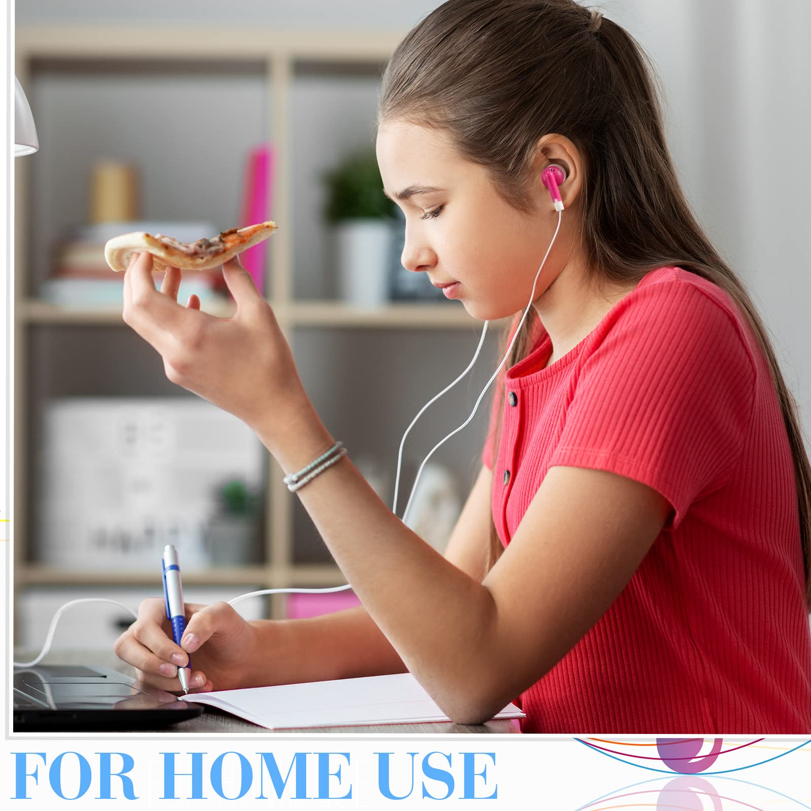 Foto 7 pulgar | Auriculares Konohan Paquete de 60 con 6 Colores Empaquetados Individualmente - Venta Internacional