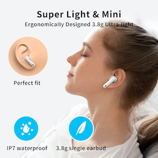 Foto 4 | Auriculares Inalámbricos Xiaowtek A40 Pro 50 Horas de Reproducción con Micrófono Ipx7 - Venta Internacional
