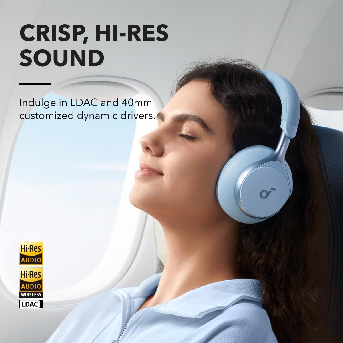 Foto 5 pulgar | Auriculares Soundcore Space One Con Cancelación Activa De Ruido - Venta Internacional.