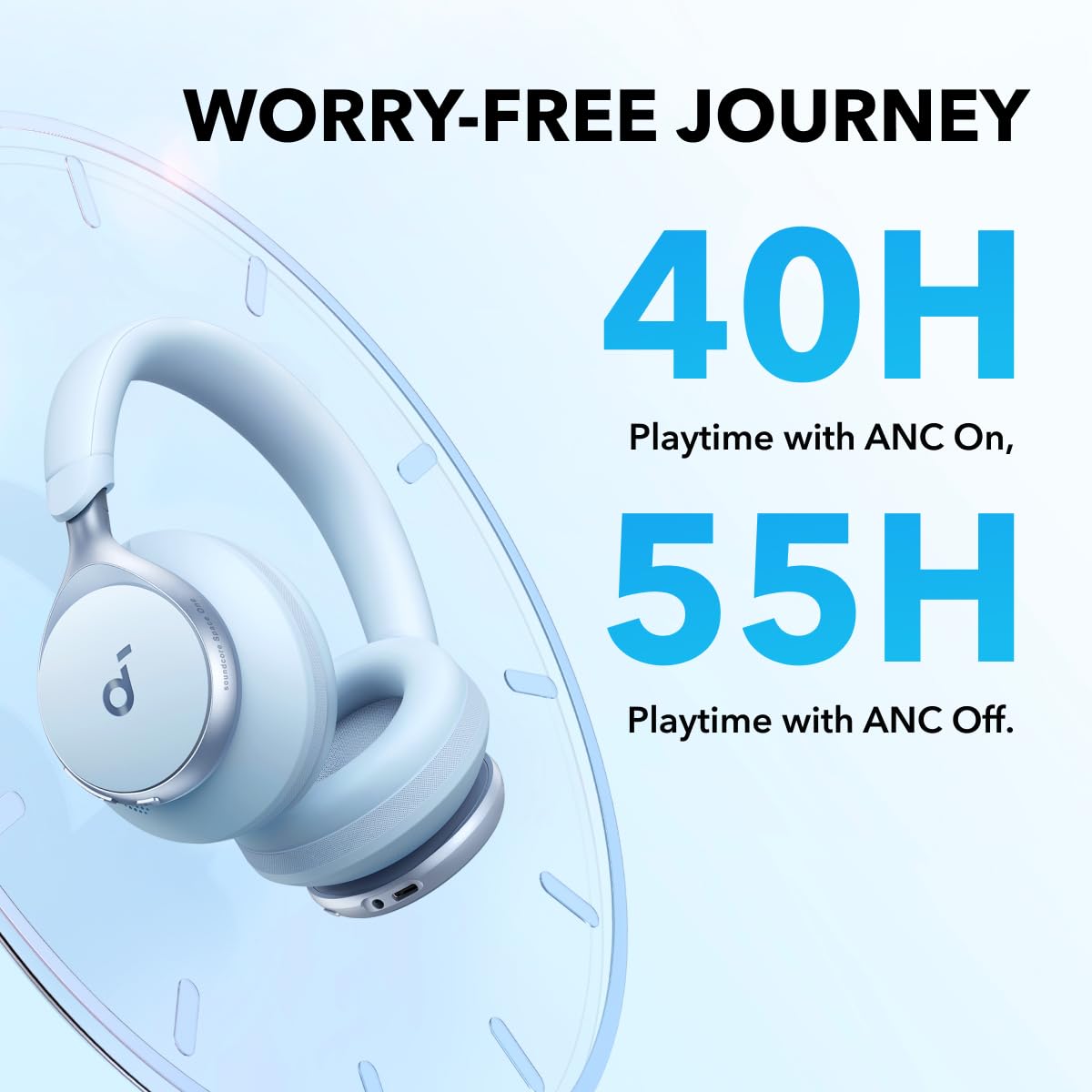Foto 6 pulgar | Auriculares Soundcore Space One Con Cancelación Activa De Ruido - Venta Internacional.