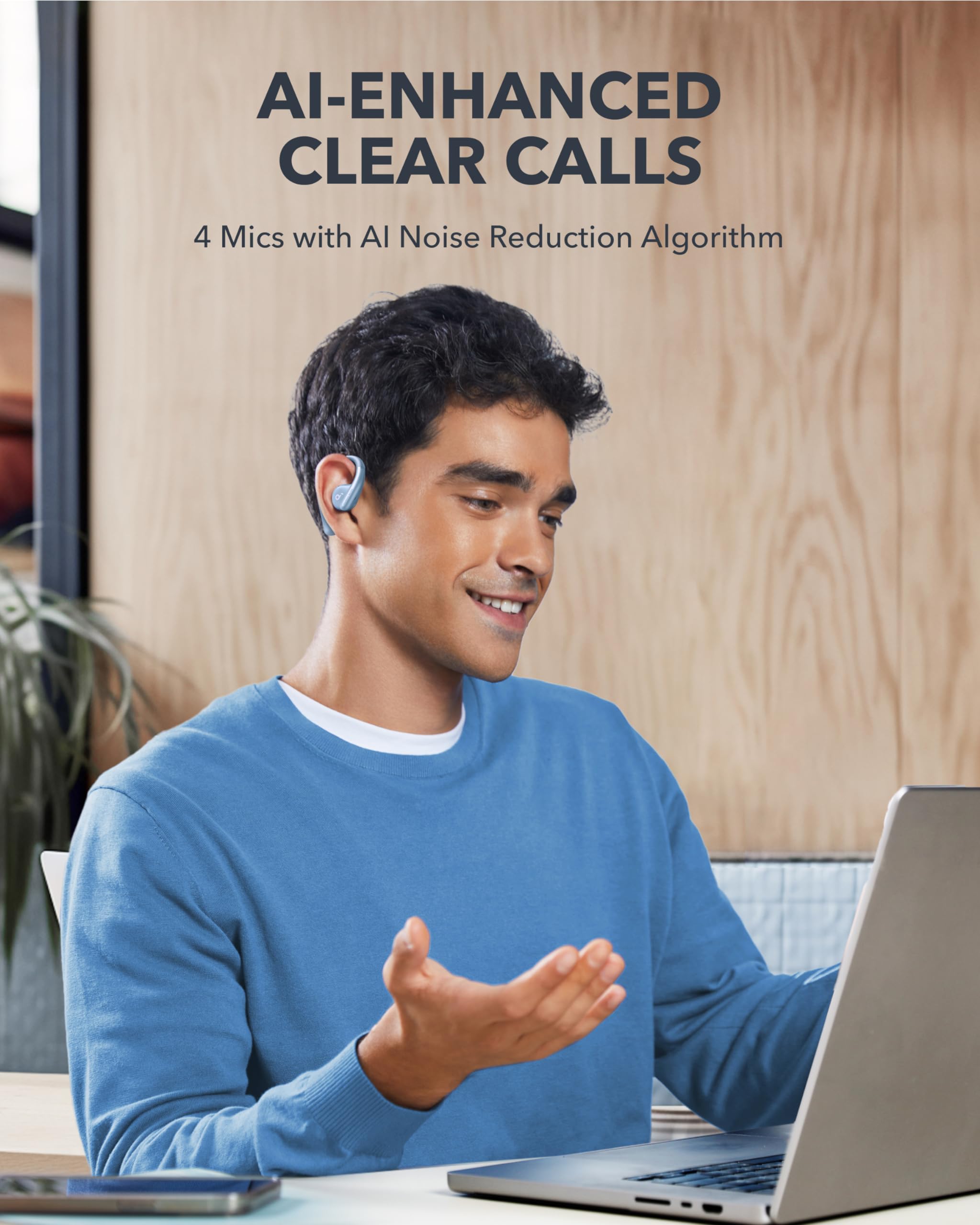 Foto 6 pulgar | Auriculares Abiertos Soundcore Aerofit Ipx7 Impermeables - Venta Internacional.