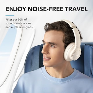 Foto 2 | Auriculares Soundcore Q20i Hybrid ANC Bluetooth 40h Blancos - Venta Internacional