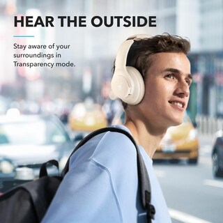 Foto 6 | Auriculares Soundcore Q20i Hybrid ANC Bluetooth 40h Blancos - Venta Internacional