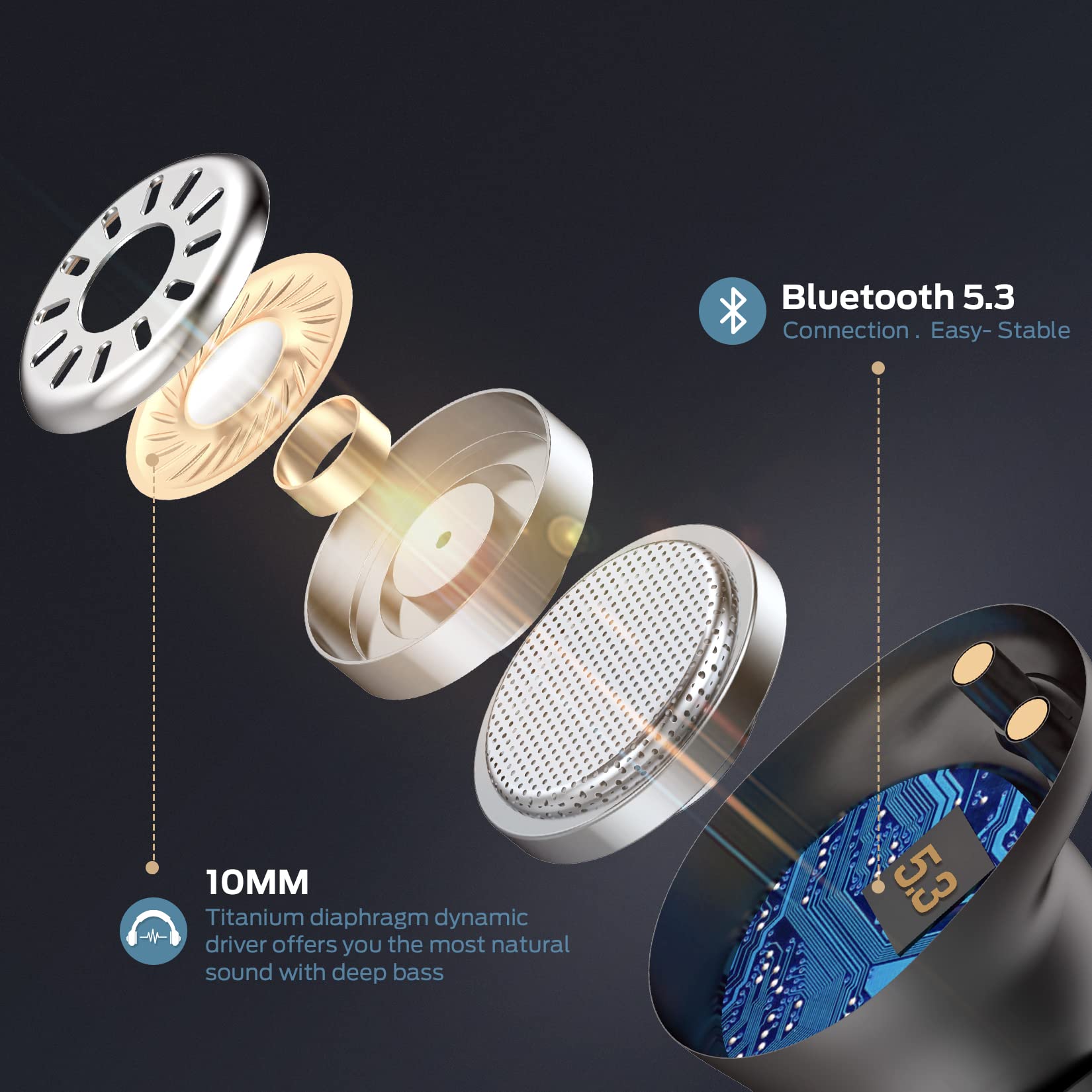Foto 4 pulgar | Auriculares Inalámbricos Monster Achieve 300 Airlinks Bluetooth Negros - Venta Internacional.