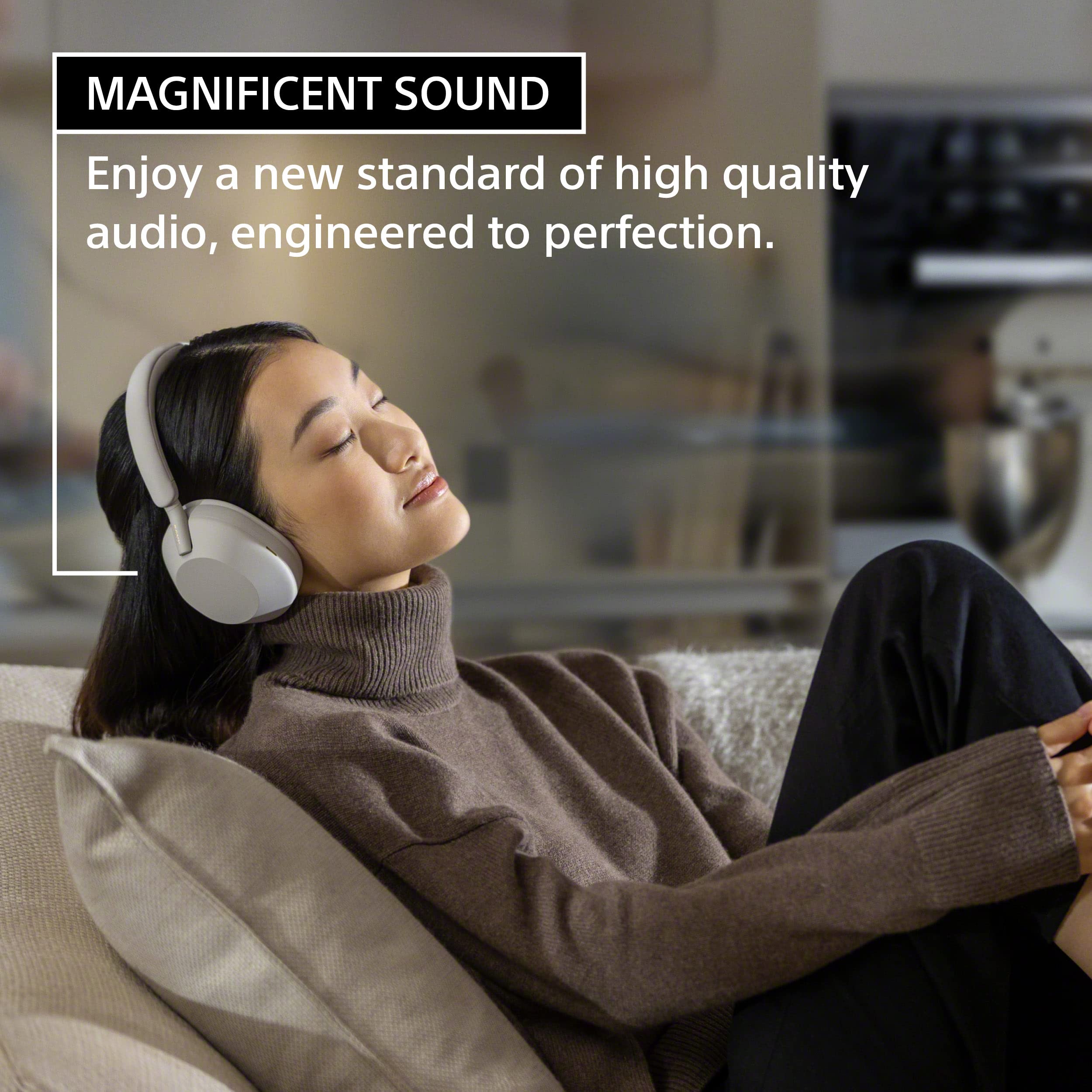 Foto 2 | Audífonos Inalámbricos Sony Wh-1000xm5 Silver con Bluetooth-Venta Internacional